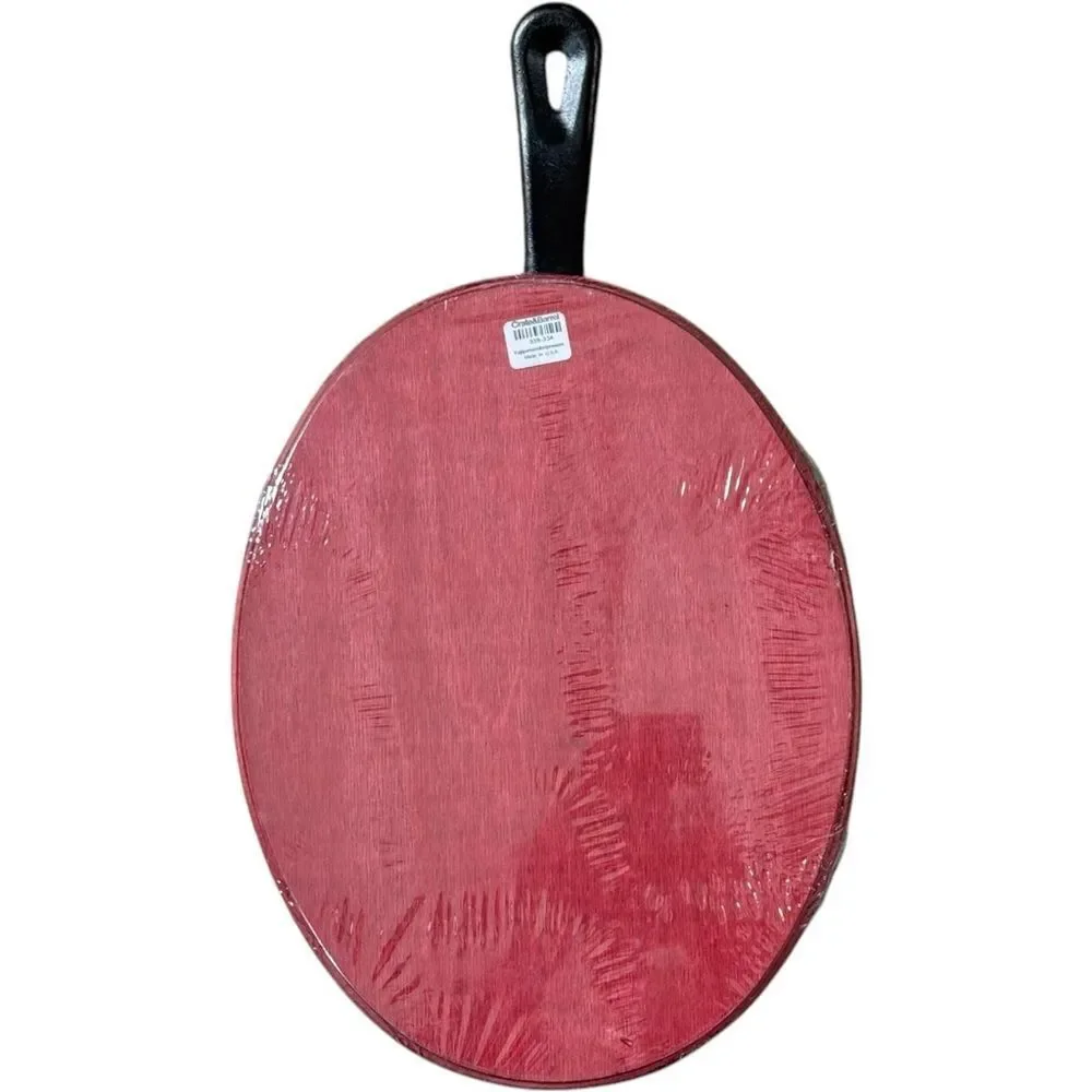 Lodge Red Oval Cast Iron Cooking Skillet. Cookware. Kitchen Tools. NEW.